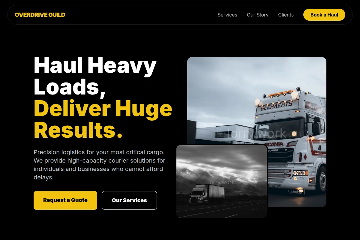 Courier Truck
